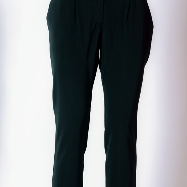 Pantalone donna con cinturone e vita bassa