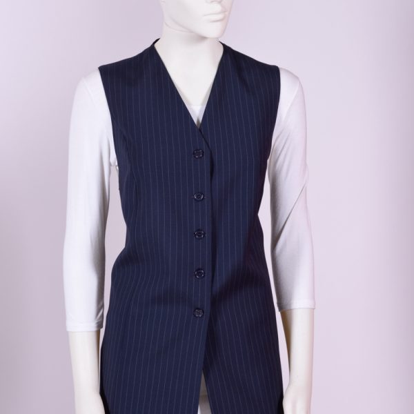 Gilet Lungo con Spacchetti