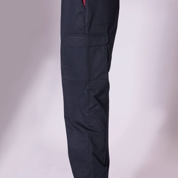 Pantalone con Tasconi con Inserti Bicolore